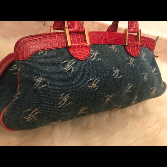 CHOPARD authentic blue jean handbag - Picture 3 of 8